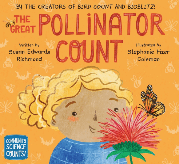 Cover of the childrens book The Great Pollinator Count